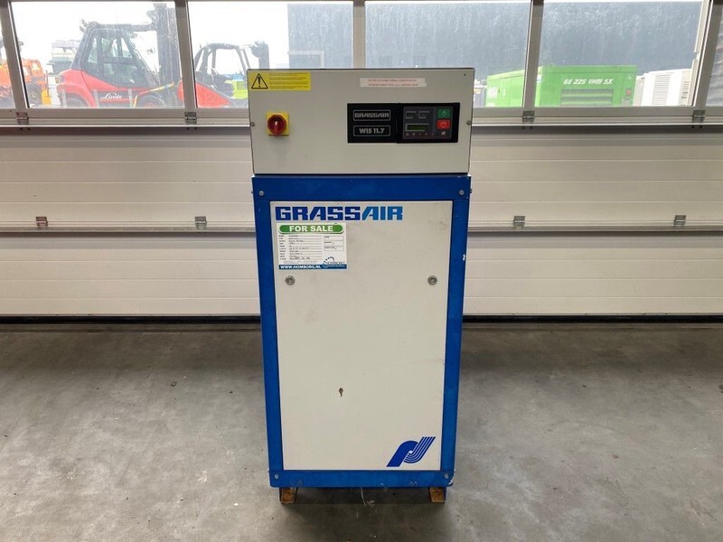 Grassair WIS 11.7 Silent 4 kW 550 L / min 12 Bar Schroefcompressor - Αεροσυμπιεστής: φωτογραφία 1 Grassair WIS 11.7 Silent 4 kW 550 L / min 12 Bar Schroefcompressor - Αεροσυμπιεστής: φωτογραφία 1