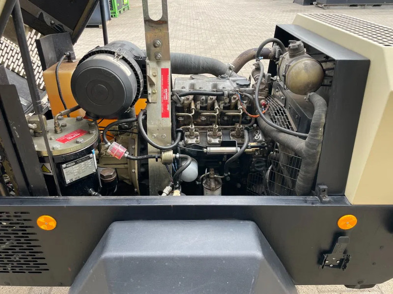 Αεροσυμπιεστής Ingersoll Rand 731 Isuzu diesel, 3,1 m3 - 7 Bar mobiele compressor LOW HOURS!: φωτογραφία 13