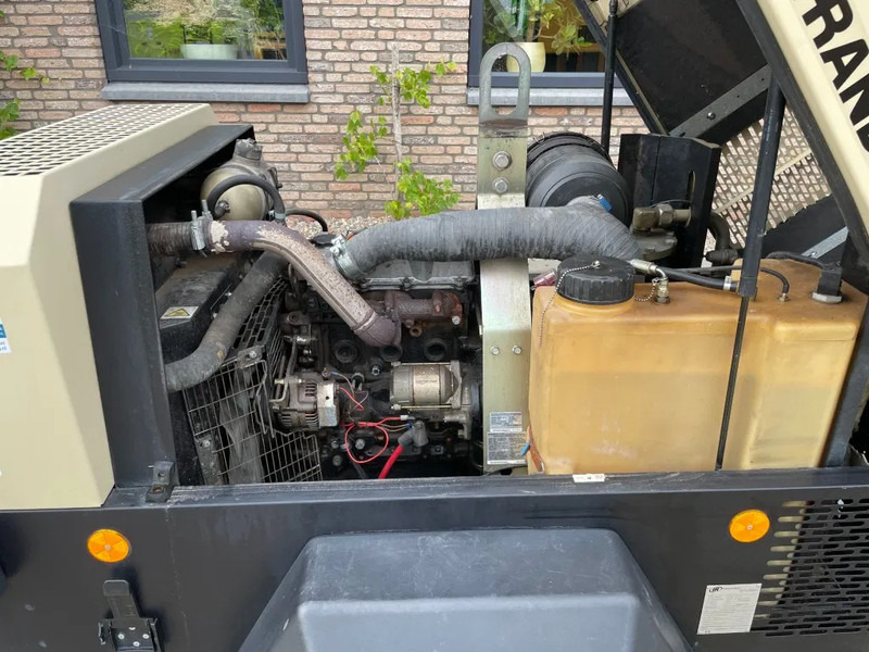 Αεροσυμπιεστής Ingersoll Rand 731 Isuzu diesel, 3,1 m3 - 7 Bar mobiele compressor LOW HOURS!: φωτογραφία 11