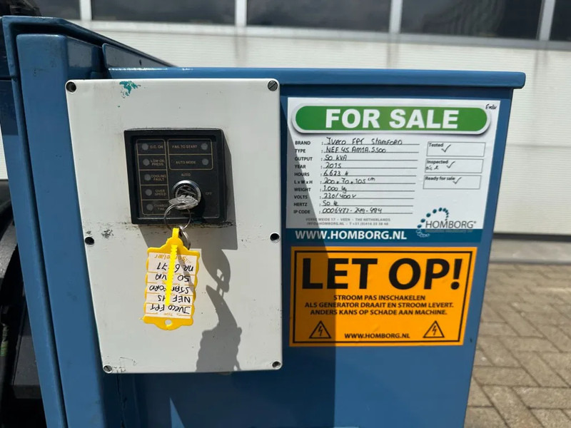 Iveco FPT NEF 45 AM1A.S500 Stamford 50 kVA generatorset - Βιομηχανική γεννήτρια: φωτογραφία 5 Iveco FPT NEF 45 AM1A.S500 Stamford 50 kVA generatorset - Βιομηχανική γεννήτρια: φωτογραφία 5