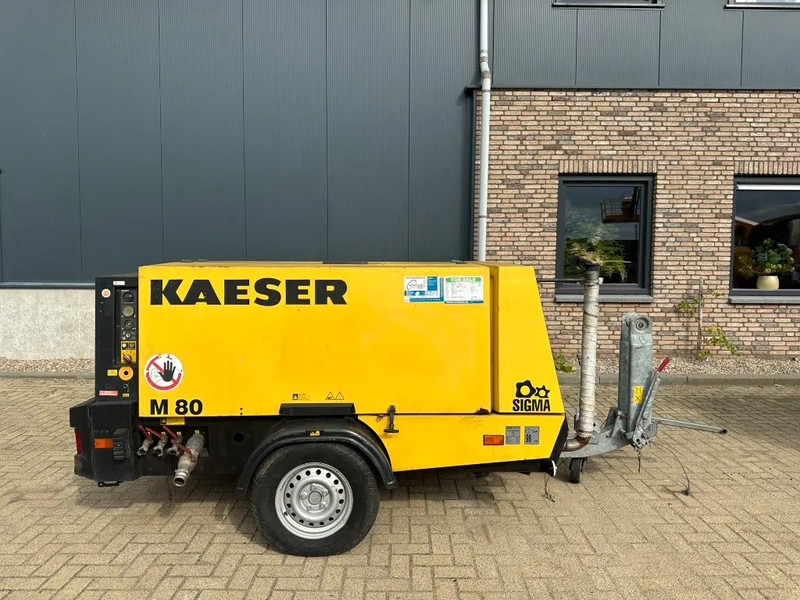 Kaeser M80 Kubota 8.1 m3 / min 7 Bar 55 kW Mobiele Silent Diesel Compressor - Αεροσυμπιεστής: φωτογραφία 1 Kaeser M80 Kubota 8.1 m3 / min 7 Bar 55 kW Mobiele Silent Diesel Compressor - Αεροσυμπιεστής: φωτογραφία 1