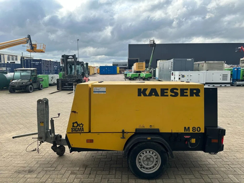 Kaeser M80 Kubota 8.1 m3 / min 7 Bar 55 kW Mobiele Silent Diesel Compressor - Αεροσυμπιεστής: φωτογραφία 5 Kaeser M80 Kubota 8.1 m3 / min 7 Bar 55 kW Mobiele Silent Diesel Compressor - Αεροσυμπιεστής: φωτογραφία 5