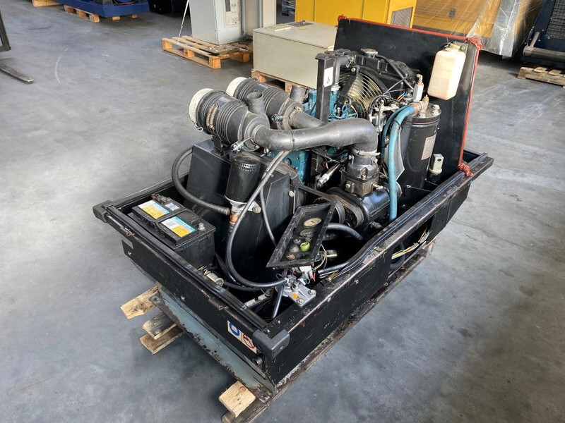 Αεροσυμπιεστής Kubota D1105 Sullair 15.5 kW 7 bar diesel schroefcompressor met nakoeler: φωτογραφία 9