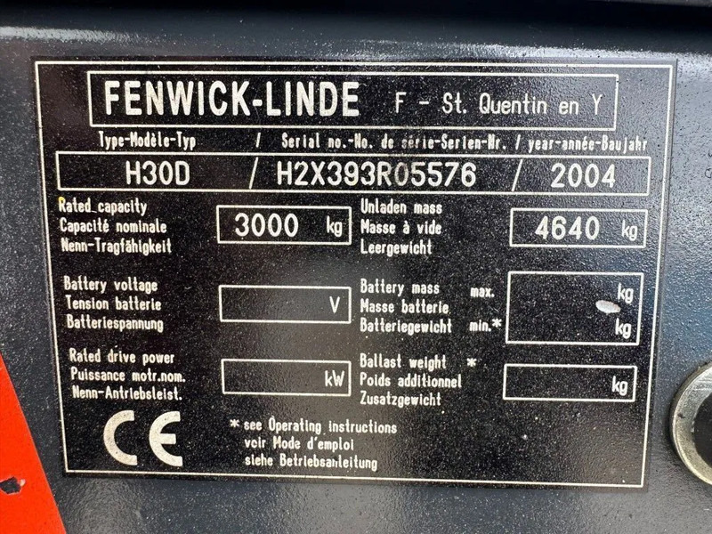 Linde H30D 3 ton Duplex Sideshift Diesel Heftruck - Πετρελαιοκίνητο περονοφόρο: φωτογραφία 5 Linde H30D 3 ton Duplex Sideshift Diesel Heftruck - Πετρελαιοκίνητο περονοφόρο: φωτογραφία 5