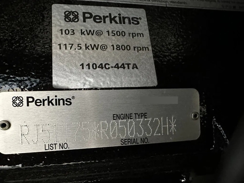 Καινούριο Βιομηχανική γεννήτρια Perkins 1104C-44TAG2 Leroy Somer 110 kVA Silent generatorset LOADSHARING / SYNCHRONISING TO GRID: φωτογραφία 19 Καινούριο Βιομηχανική γεννήτρια Perkins 1104C-44TAG2 Leroy Somer 110 kVA Silent generatorset LOADSHARING / SYNCHRONISING TO GRID: φωτογραφία 19