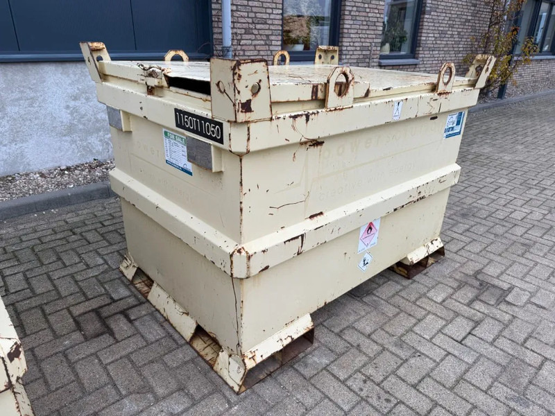 Εμπορευματοκιβώτιο Tolsma Kiwa IBC 1150 liter Dieseltank Milieutank: φωτογραφία 10 Εμπορευματοκιβώτιο Tolsma Kiwa IBC 1150 liter Dieseltank Milieutank: φωτογραφία 10