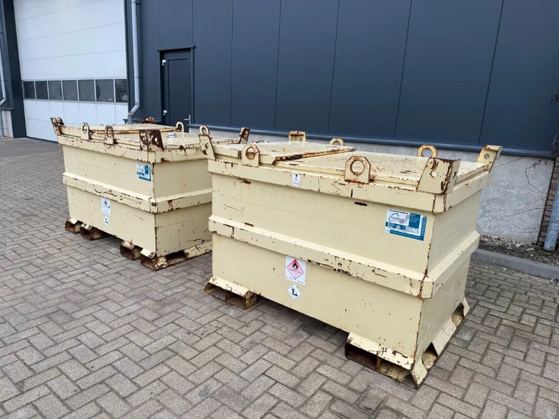 Εμπορευματοκιβώτιο Tolsma Kiwa IBC 1150 liter Dieseltank Milieutank: φωτογραφία 6 Εμπορευματοκιβώτιο Tolsma Kiwa IBC 1150 liter Dieseltank Milieutank: φωτογραφία 6