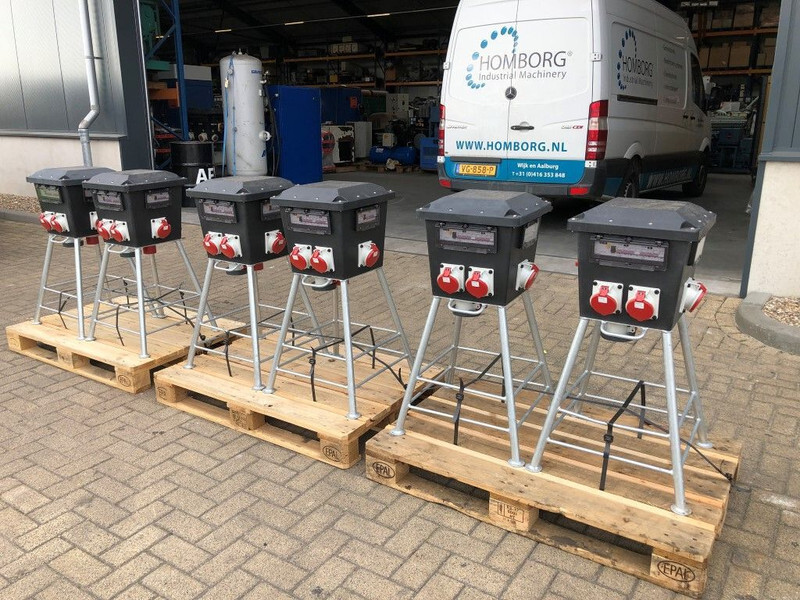 Vello Rubber-56.2 Stroomverdeelkast Zwerfkast Paddestoel 63 Ampère Nieuw ! - Βιομηχανική γεννήτρια: φωτογραφία 4 Vello Rubber-56.2 Stroomverdeelkast Zwerfkast Paddestoel 63 Ampère Nieuw ! - Βιομηχανική γεννήτρια: φωτογραφία 4