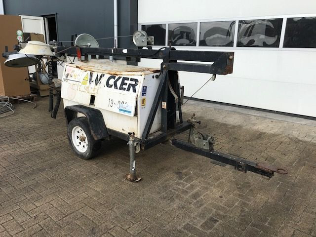 Πύργος φωτισμού Wacker LTC4L Lombardini Diesel Mobiele light tower lichtmast aggregaat: φωτογραφία 10