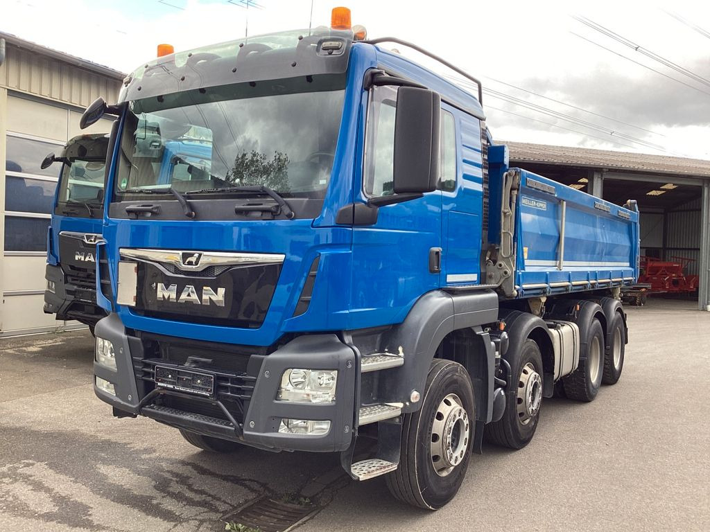 MAN TGS 35.470 8x4 Meiller 3-Seiten Stahlkipper - Φορτηγό ανατρεπόμενο: φωτογραφία 1 MAN TGS 35.470 8x4 Meiller 3-Seiten Stahlkipper - Φορτηγό ανατρεπόμενο: φωτογραφία 1