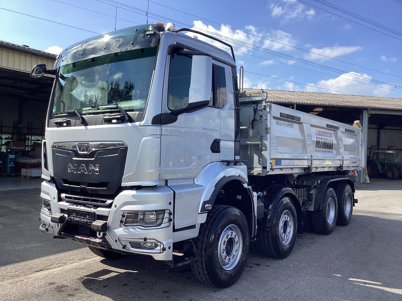 MAN TGS 35.520 8×4 BB Hendrickson - Φορτηγό ανατρεπόμενο: φωτογραφία 1 MAN TGS 35.520 8×4 BB Hendrickson - Φορτηγό ανατρεπόμενο: φωτογραφία 1