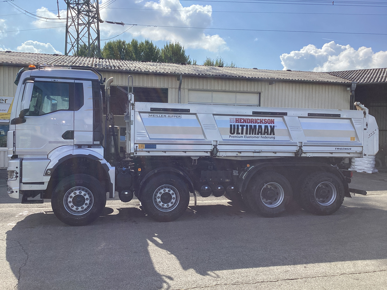 MAN TGS 35.520 8×4 BB Hendrickson - Φορτηγό ανατρεπόμενο: φωτογραφία 4 MAN TGS 35.520 8×4 BB Hendrickson - Φορτηγό ανατρεπόμενο: φωτογραφία 4