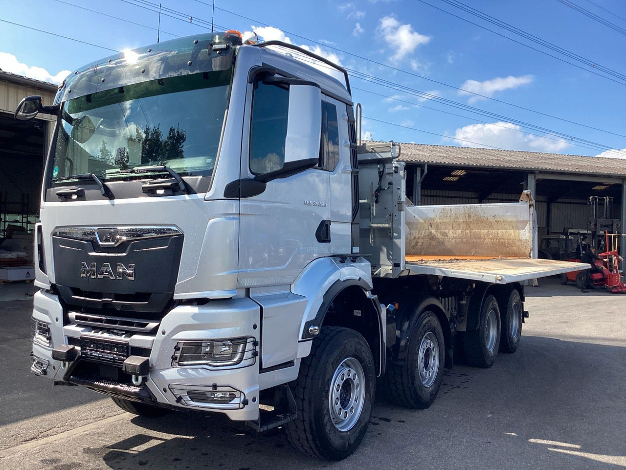 MAN TGS 35.520 8x4 Intarder Meiller Bordmatik Hendri - Φορτηγό ανατρεπόμενο: φωτογραφία 1 MAN TGS 35.520 8x4 Intarder Meiller Bordmatik Hendri - Φορτηγό ανατρεπόμενο: φωτογραφία 1