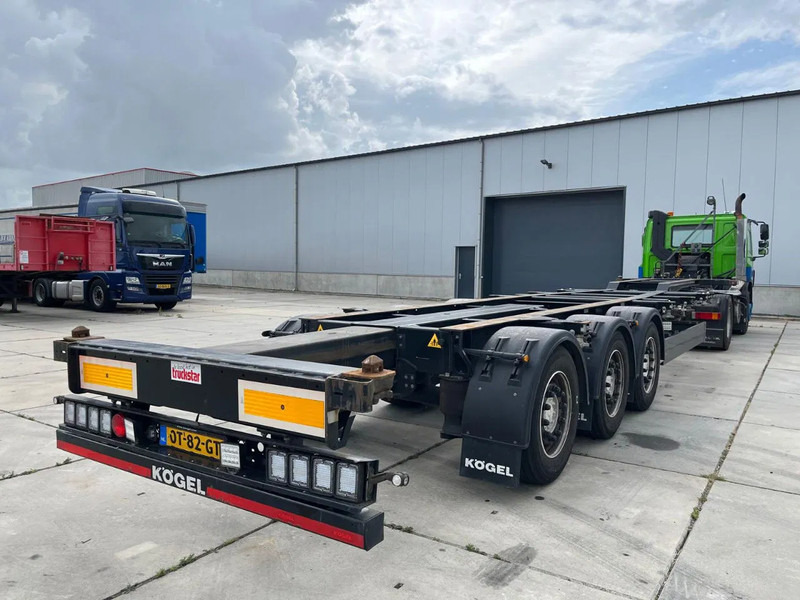 Kögel PORT 40 SIMPLEX 20 - Επικαθήμενο μεταφοράς εμπορευματοκιβωτίων/ Κινητό αμάξωμα: φωτογραφία 1 Kögel PORT 40 SIMPLEX 20 - Επικαθήμενο μεταφοράς εμπορευματοκιβωτίων/ Κινητό αμάξωμα: φωτογραφία 1