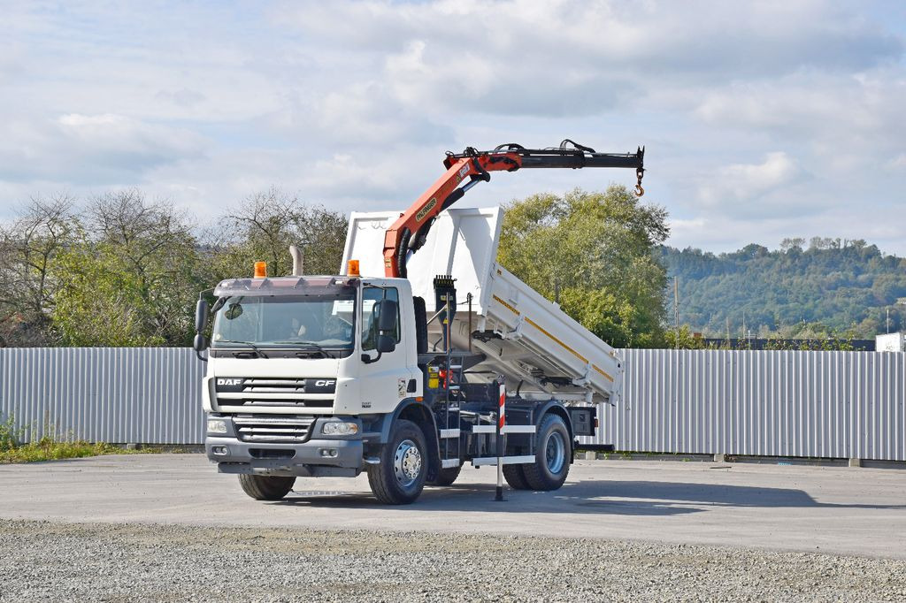 DAF CF 75.310 Kipper 4,30 m + KRAN * TOPZUSTAND DAF CF 75.310 Kipper 4,30 m + KRAN * TOPZUSTAND - Φορτηγό ανατρεπόμενο, Φορτηγό με γερανό: φωτογραφία 2 DAF CF 75.310 Kipper 4,30 m + KRAN * TOPZUSTAND DAF CF 75.310 Kipper 4,30 m + KRAN * TOPZUSTAND - Φορτηγό ανατρεπόμενο, Φορτηγό με γερανό: φωτογραφία 2