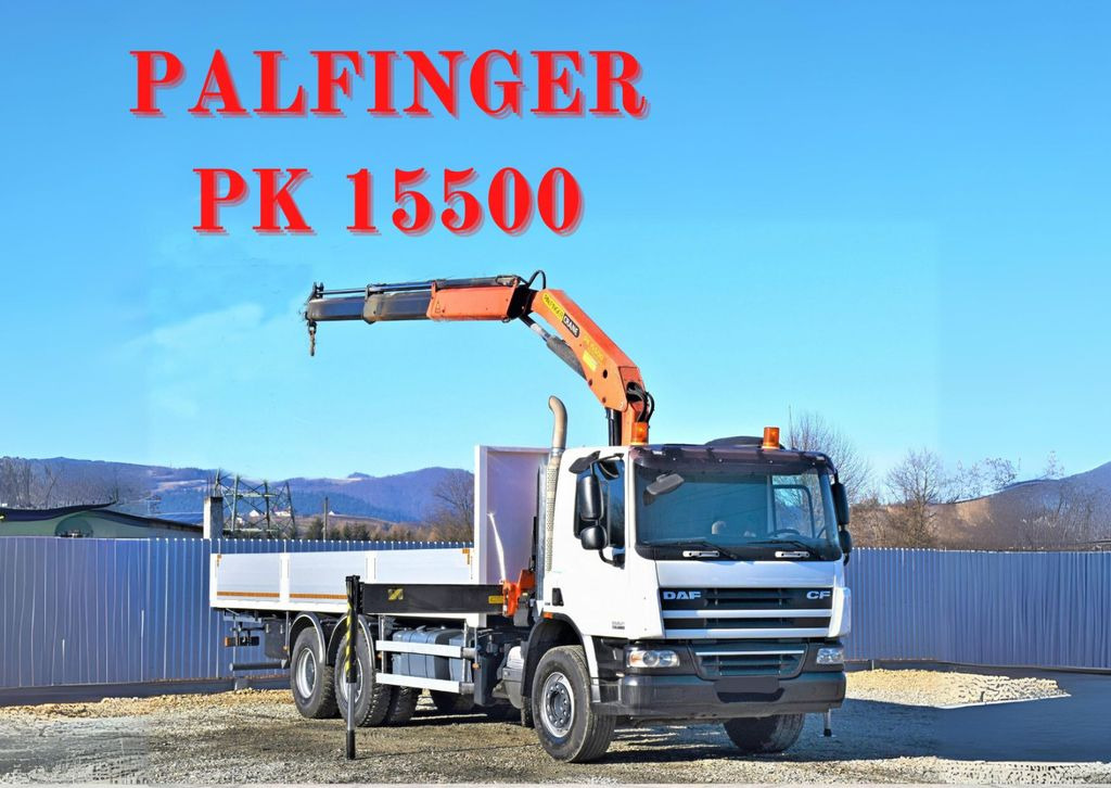DAF CF 75.360 Pritsche 7,95 m + KRAN / FUNK * 6x4 DAF CF 75.360 Pritsche 7,95 m + KRAN / FUNK * 6x4 - Φορτηγό με γερανό, Φορτηγό με ανοιχτή καρότσα: φωτογραφία 1 DAF CF 75.360 Pritsche 7,95 m + KRAN / FUNK * 6x4 DAF CF 75.360 Pritsche 7,95 m + KRAN / FUNK * 6x4 - Φορτηγό με γερανό, Φορτηγό με ανοιχτή καρότσα: φωτογραφία 1