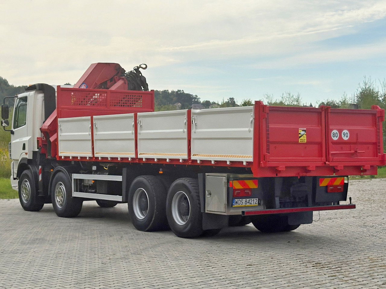 Φορτηγό με γερανό DAF CF 85.380 * HMF 2823 K6 (B3) + FUNK * 8x4 * TOP: φωτογραφία 6