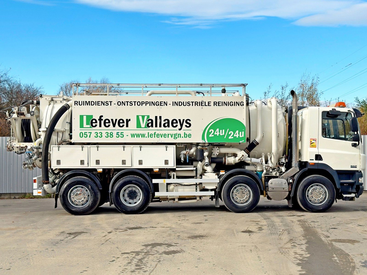 DAF CF 85.410 * Saug und Spülwagen +FUNK - Όχημα εκκένωσης βόθρων: φωτογραφία 3 DAF CF 85.410 * Saug und Spülwagen +FUNK - Όχημα εκκένωσης βόθρων: φωτογραφία 3