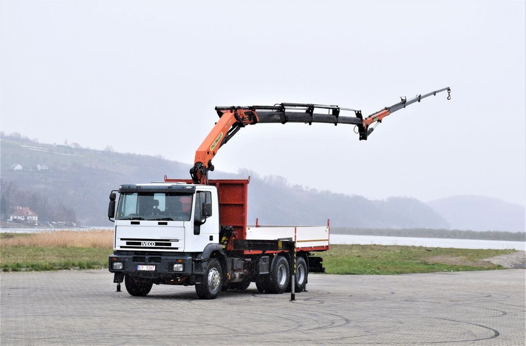 Iveco Eurotrakker 280E35* KRAN +JIB PJ057A/ FUNK*6x4 - Φορτηγό με γερανό, Φορτηγό με ανοιχτή καρότσα: φωτογραφία 2 Iveco Eurotrakker 280E35* KRAN +JIB PJ057A/ FUNK*6x4 - Φορτηγό με γερανό, Φορτηγό με ανοιχτή καρότσα: φωτογραφία 2