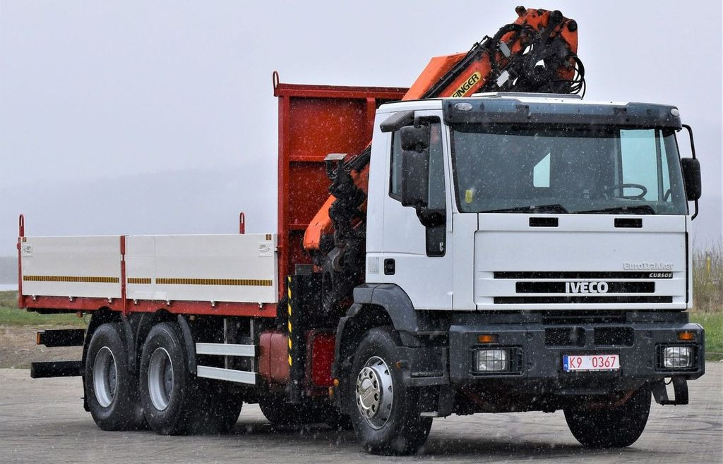 Iveco Eurotrakker 280E35* KRAN +JIB PJ057A/ FUNK*6x4 - Φορτηγό με γερανό, Φορτηγό με ανοιχτή καρότσα: φωτογραφία 3 Iveco Eurotrakker 280E35* KRAN +JIB PJ057A/ FUNK*6x4 - Φορτηγό με γερανό, Φορτηγό με ανοιχτή καρότσα: φωτογραφία 3