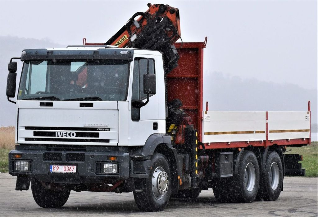 Iveco Eurotrakker 280E35* KRAN +JIB PJ057A/ FUNK*6x4 - Φορτηγό με γερανό, Φορτηγό με ανοιχτή καρότσα: φωτογραφία 4 Iveco Eurotrakker 280E35* KRAN +JIB PJ057A/ FUNK*6x4 - Φορτηγό με γερανό, Φορτηγό με ανοιχτή καρότσα: φωτογραφία 4