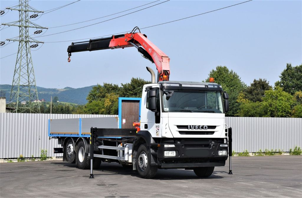 Iveco Stralis 310 PRITSCHE 7,05m +KRAN +FUNK - Φορτηγό με γερανό: φωτογραφία 1 Iveco Stralis 310 PRITSCHE 7,05m +KRAN +FUNK - Φορτηγό με γερανό: φωτογραφία 1