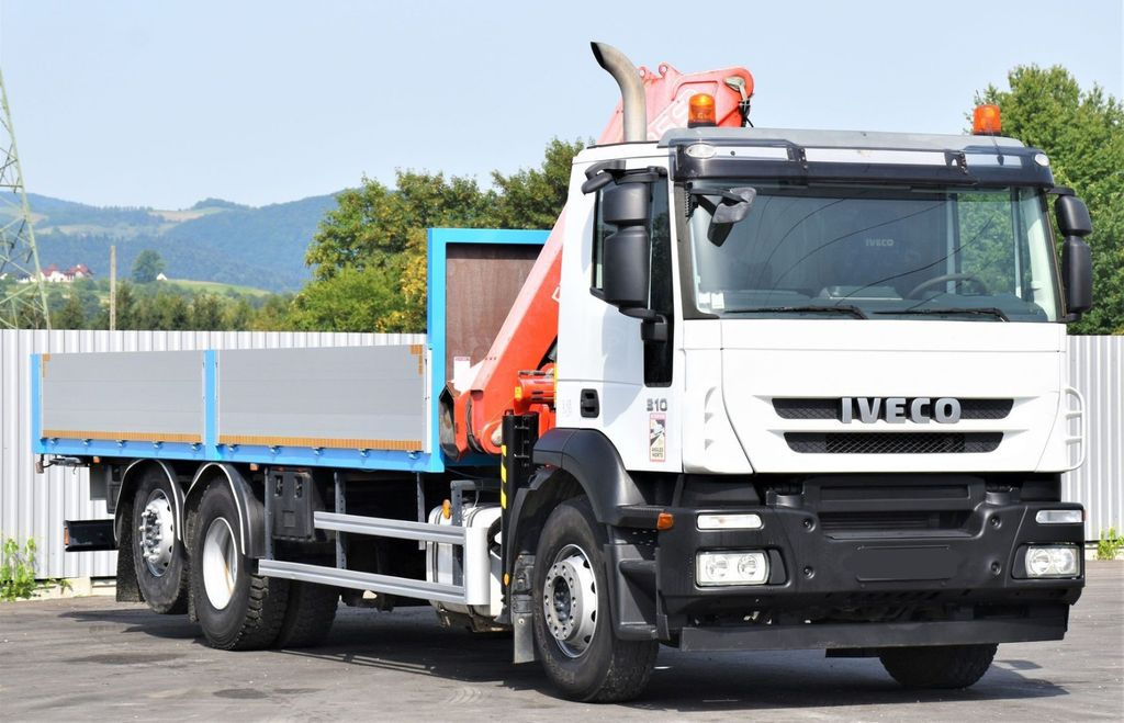 Iveco Stralis 310 PRITSCHE 7,05m +KRAN +FUNK - Φορτηγό με γερανό: φωτογραφία 3 Iveco Stralis 310 PRITSCHE 7,05m +KRAN +FUNK - Φορτηγό με γερανό: φωτογραφία 3