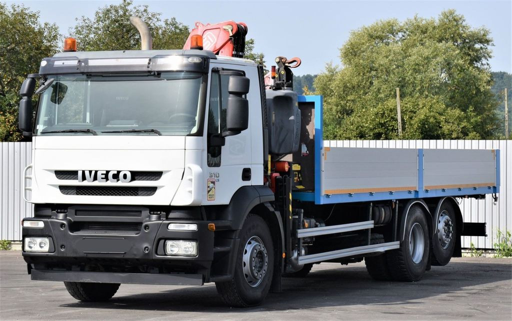Iveco Stralis 310 PRITSCHE 7,05m +KRAN +FUNK - Φορτηγό με γερανό: φωτογραφία 4 Iveco Stralis 310 PRITSCHE 7,05m +KRAN +FUNK - Φορτηγό με γερανό: φωτογραφία 4