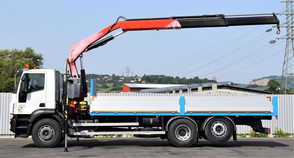Iveco Stralis 310 PRITSCHE 7,05m +KRAN +FUNK - Φορτηγό με γερανό: φωτογραφία 5 Iveco Stralis 310 PRITSCHE 7,05m +KRAN +FUNK - Φορτηγό με γερανό: φωτογραφία 5