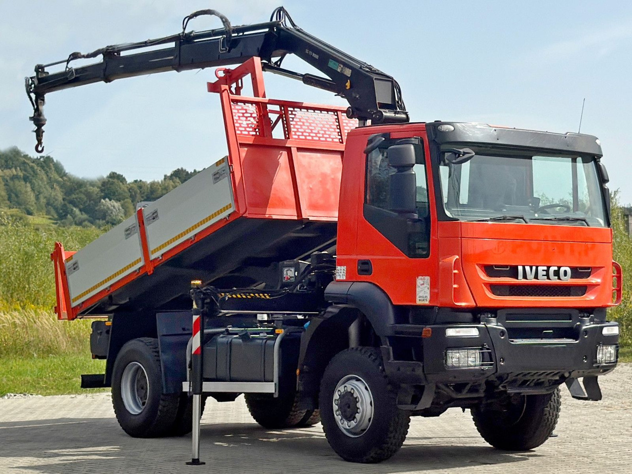 Iveco TRAKKER 190T36 * HIAB 111 ES-2 HIDUO * 4x4 * TOP - Φορτηγό ανατρεπόμενο, Φορτηγό με γερανό: φωτογραφία 2 Iveco TRAKKER 190T36 * HIAB 111 ES-2 HIDUO * 4x4 * TOP - Φορτηγό ανατρεπόμενο, Φορτηγό με γερανό: φωτογραφία 2
