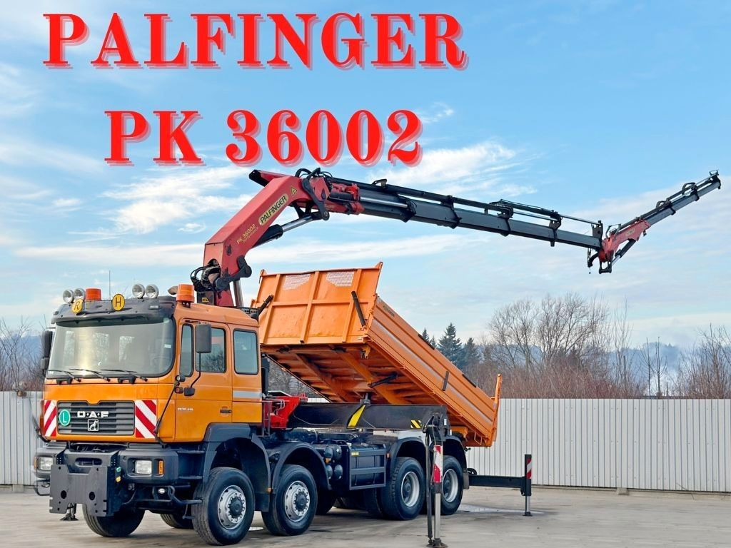 MAN 35.414 * PALFINGER PK 36002 +FUNK / 8x8 - Φορτηγό με γερανό: φωτογραφία 1 MAN 35.414 * PALFINGER PK 36002 +FUNK / 8x8 - Φορτηγό με γερανό: φωτογραφία 1