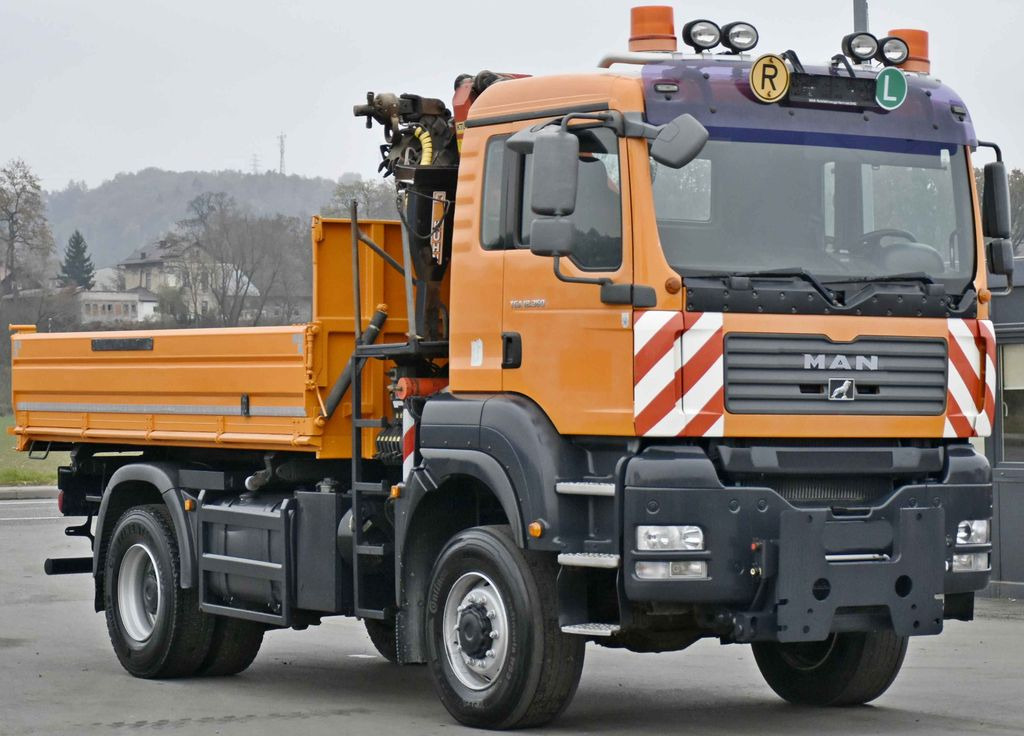 MAN TGA 18.360 * PK 10501 + FUNK *4x4 - Φορτηγό ανατρεπόμενο, Φορτηγό με γερανό: φωτογραφία 4 MAN TGA 18.360 * PK 10501 + FUNK *4x4 - Φορτηγό ανατρεπόμενο, Φορτηγό με γερανό: φωτογραφία 4