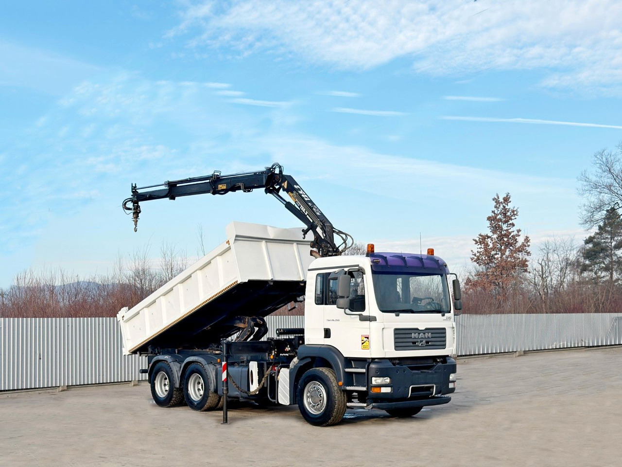 MAN TGA 26.350 * KIPPER 4,90m + TEREX ATLAS * 6x4 * - Φορτηγό με γερανό: φωτογραφία 2 MAN TGA 26.350 * KIPPER 4,90m + TEREX ATLAS * 6x4 * - Φορτηγό με γερανό: φωτογραφία 2