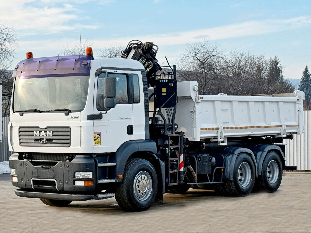 MAN TGA 26.350 * KIPPER 4,90m + TEREX ATLAS * 6x4 * - Φορτηγό με γερανό: φωτογραφία 4 MAN TGA 26.350 * KIPPER 4,90m + TEREX ATLAS * 6x4 * - Φορτηγό με γερανό: φωτογραφία 4
