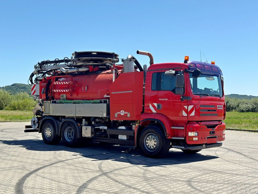 MAN TGA 26.360 * Saug und Spülwagen/CAPPELLOTTO+FUNK - Όχημα εκκένωσης βόθρων: φωτογραφία 2 MAN TGA 26.360 * Saug und Spülwagen/CAPPELLOTTO+FUNK - Όχημα εκκένωσης βόθρων: φωτογραφία 2