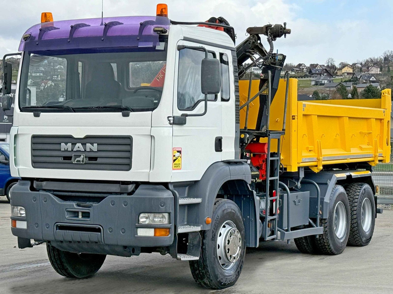 MAN TGA 33.350 * PK 12000 *6x4 * TOPZUSTAND - Φορτηγό ανατρεπόμενο, Φορτηγό με γερανό: φωτογραφία 4 MAN TGA 33.350 * PK 12000 *6x4 * TOPZUSTAND - Φορτηγό ανατρεπόμενο, Φορτηγό με γερανό: φωτογραφία 4