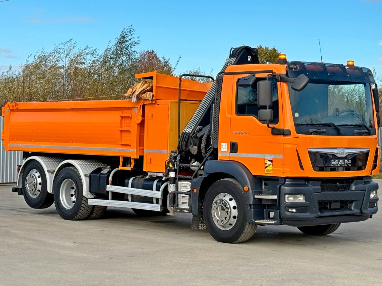 MAN TGM 26.290* KIPPER 4,60m*HIAB 111 B-3 HIDUO/FUNK - Φορτηγό με γερανό: φωτογραφία 3 MAN TGM 26.290* KIPPER 4,60m*HIAB 111 B-3 HIDUO/FUNK - Φορτηγό με γερανό: φωτογραφία 3