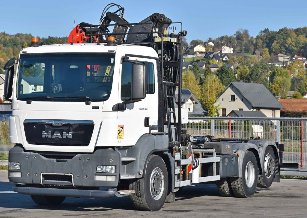 MAN TGS 26.360 Abrollkipper* KESLA 2114 Z * TOP MAN TGS 26.360 Abrollkipper* KESLA 2114 Z * TOP - Φορτηγό φόρτωσης γάντζου, Φορτηγό με γερανό: φωτογραφία 4 MAN TGS 26.360 Abrollkipper* KESLA 2114 Z * TOP MAN TGS 26.360 Abrollkipper* KESLA 2114 Z * TOP - Φορτηγό φόρτωσης γάντζου, Φορτηγό με γερανό: φωτογραφία 4