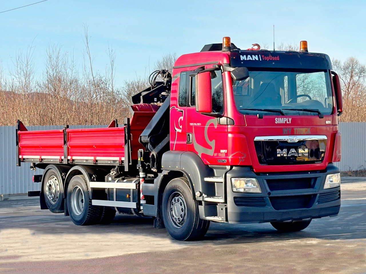 MAN TGS 26.360 Kipper 5,15m*HMF 1420 K2 + FUNK/6x2 - Φορτηγό με γερανό: φωτογραφία 3 MAN TGS 26.360 Kipper 5,15m*HMF 1420 K2 + FUNK/6x2 - Φορτηγό με γερανό: φωτογραφία 3