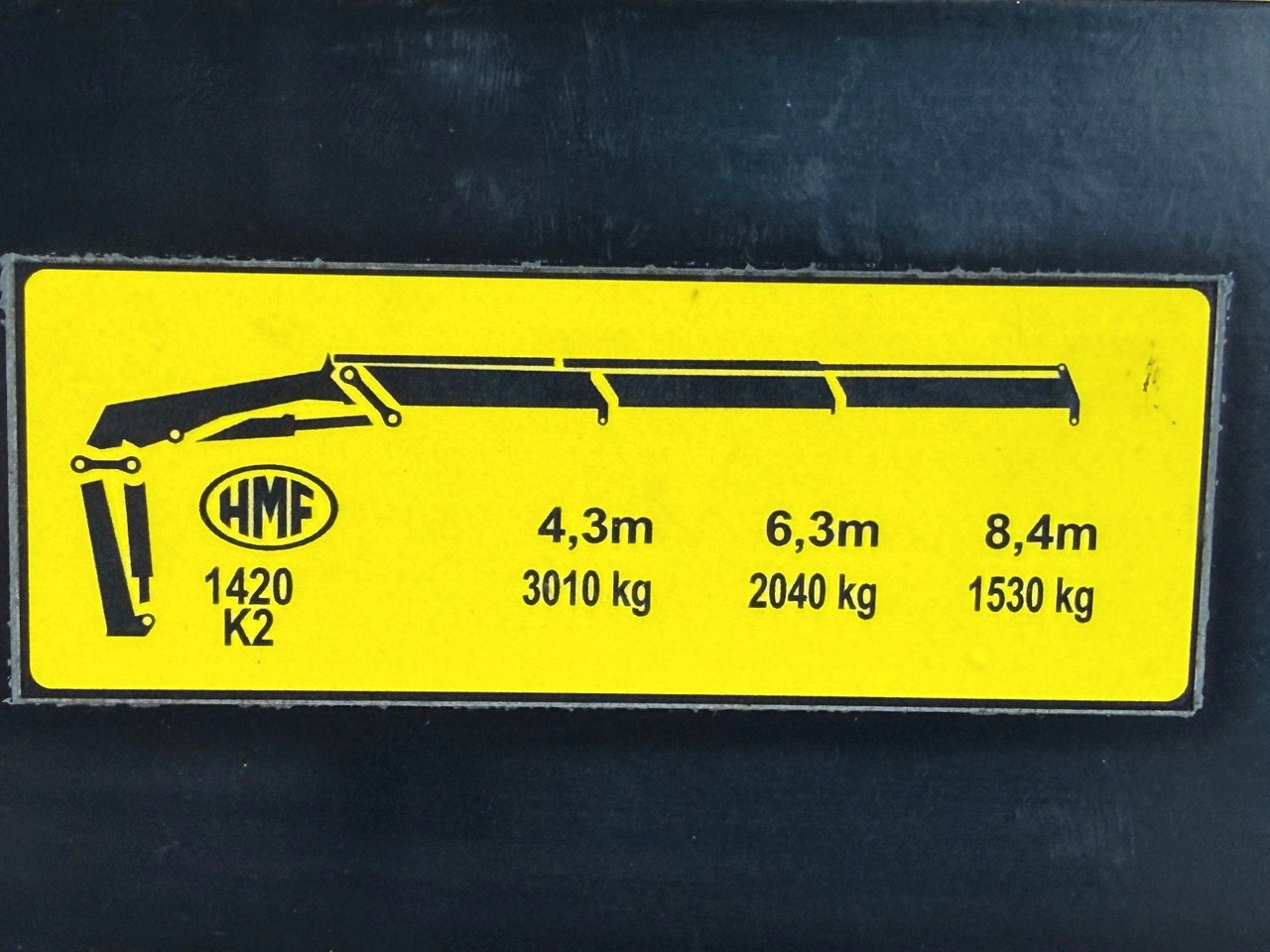 Φορτηγό με γερανό MAN TGS 26.360 Kipper 5,15m*HMF 1420 K2 + FUNK/6x2: φωτογραφία 9