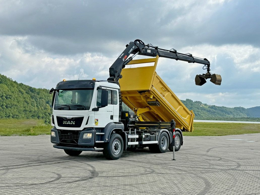 MAN TGS 26.400 * HIAB X-HIDUO 188 E-3 + FUNK * 6x4 - Φορτηγό με γερανό: φωτογραφία 2 MAN TGS 26.400 * HIAB X-HIDUO 188 E-3 + FUNK * 6x4 - Φορτηγό με γερανό: φωτογραφία 2