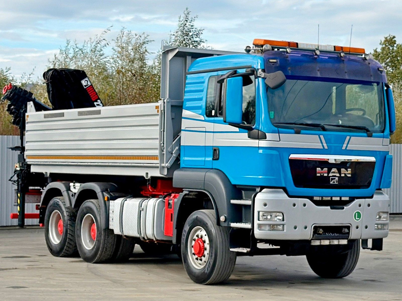 MAN TGS 26.480 * HIAB 220 - C5 + FUNK / 6x6 - Φορτηγό ανατρεπόμενο, Φορτηγό με γερανό: φωτογραφία 3 MAN TGS 26.480 * HIAB 220 - C5 + FUNK / 6x6 - Φορτηγό ανατρεπόμενο, Φορτηγό με γερανό: φωτογραφία 3