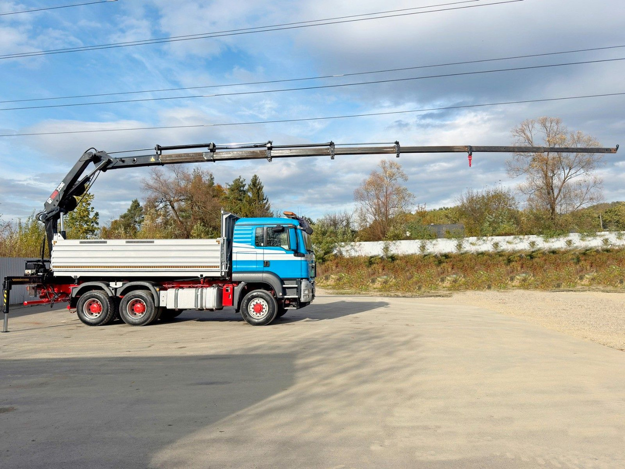 MAN TGS 26.480 * HIAB 220 - C5 + FUNK / 6x6 - Φορτηγό ανατρεπόμενο, Φορτηγό με γερανό: φωτογραφία 5 MAN TGS 26.480 * HIAB 220 - C5 + FUNK / 6x6 - Φορτηγό ανατρεπόμενο, Φορτηγό με γερανό: φωτογραφία 5