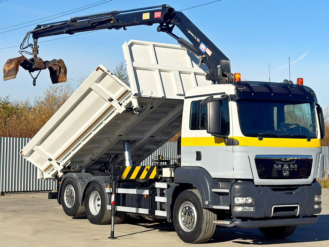 MAN TGS 28.320 * HMF 1500 - K2 * TOPZUSTAND - Φορτηγό με γερανό: φωτογραφία 3 MAN TGS 28.320 * HMF 1500 - K2 * TOPZUSTAND - Φορτηγό με γερανό: φωτογραφία 3