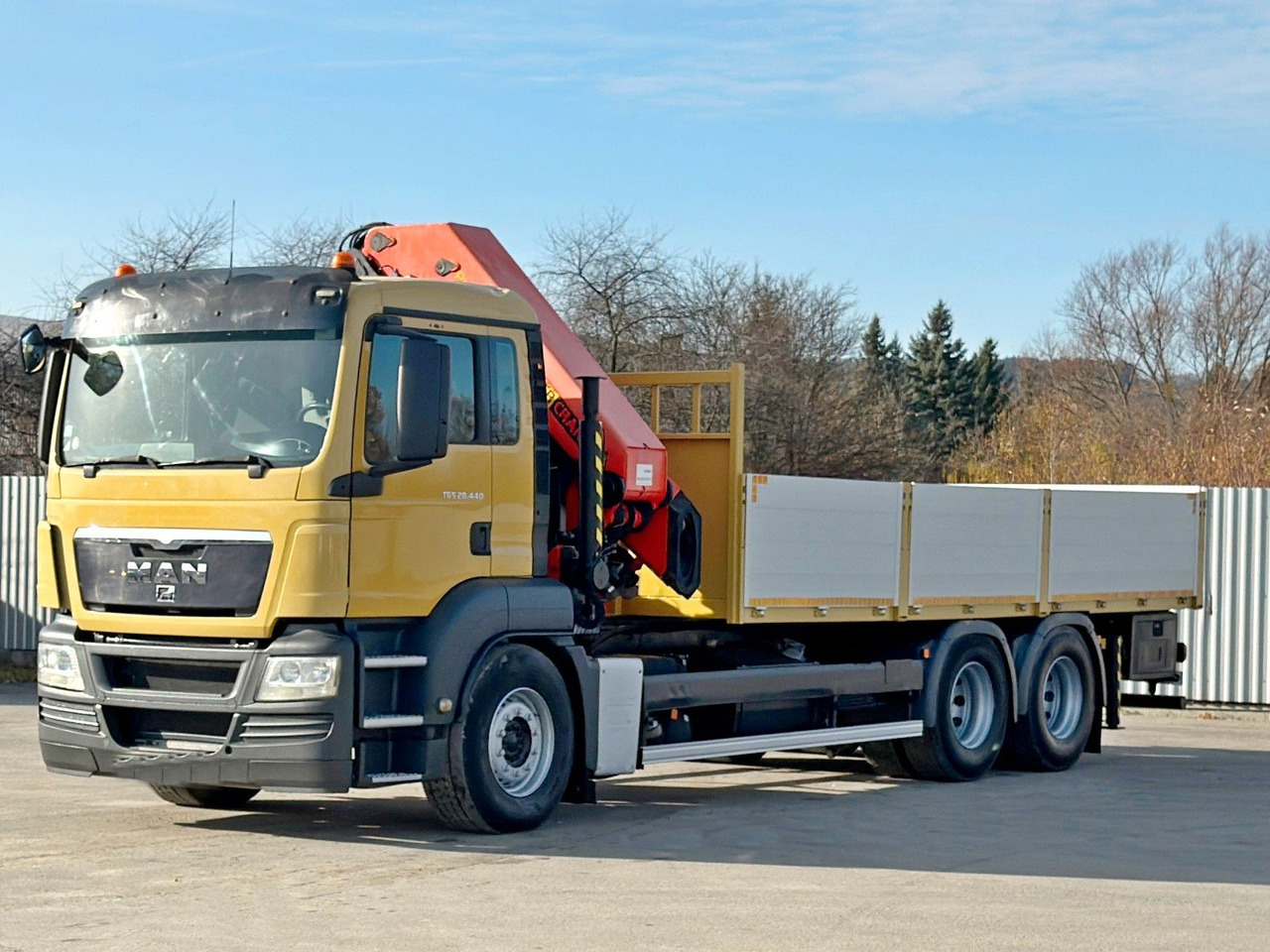 MAN TGS 28.440 Pritsche 6,55* PALFINGER PK 4502 - Φορτηγό με γερανό: φωτογραφία 4 MAN TGS 28.440 Pritsche 6,55* PALFINGER PK 4502 - Φορτηγό με γερανό: φωτογραφία 4