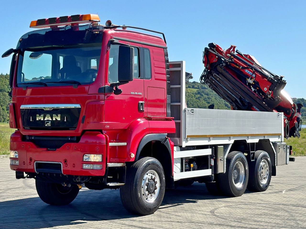 MAN TGS 28.480 * EFFER 255/5S + JIB 3S + FUNK * TOP - Φορτηγό με γερανό: φωτογραφία 3 MAN TGS 28.480 * EFFER 255/5S + JIB 3S + FUNK * TOP - Φορτηγό με γερανό: φωτογραφία 3
