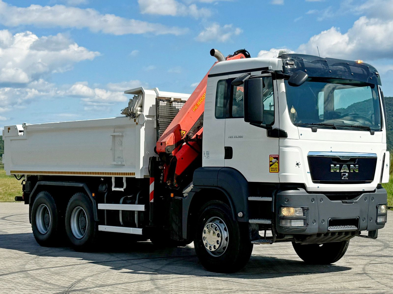 MAN TGS 33.360 * PK 16001 - KB + FUNK * 6x4 - Φορτηγό με γερανό: φωτογραφία 4 MAN TGS 33.360 * PK 16001 - KB + FUNK * 6x4 - Φορτηγό με γερανό: φωτογραφία 4
