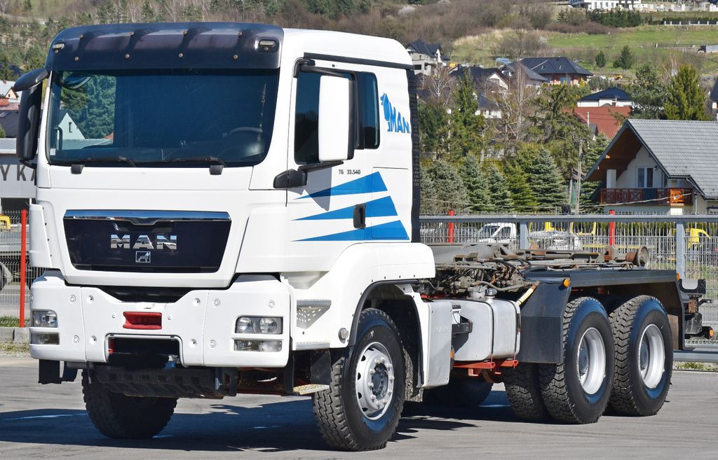 MAN TGS 33.540 Abrollkipper *6x4* Top Zustand! - Φορτηγό φόρτωσης γάντζου: φωτογραφία 4 MAN TGS 33.540 Abrollkipper *6x4* Top Zustand! - Φορτηγό φόρτωσης γάντζου: φωτογραφία 4