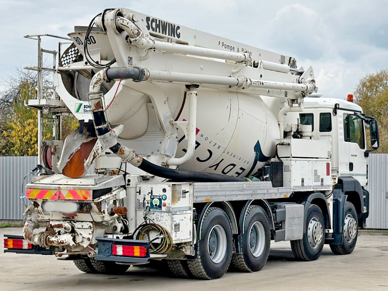 Αντλία σκυροδέματος MAN TGS 35.400 BETONPUMPE * 8x4 / TOPZUSTAND: φωτογραφία 7 Αντλία σκυροδέματος MAN TGS 35.400 BETONPUMPE * 8x4 / TOPZUSTAND: φωτογραφία 7