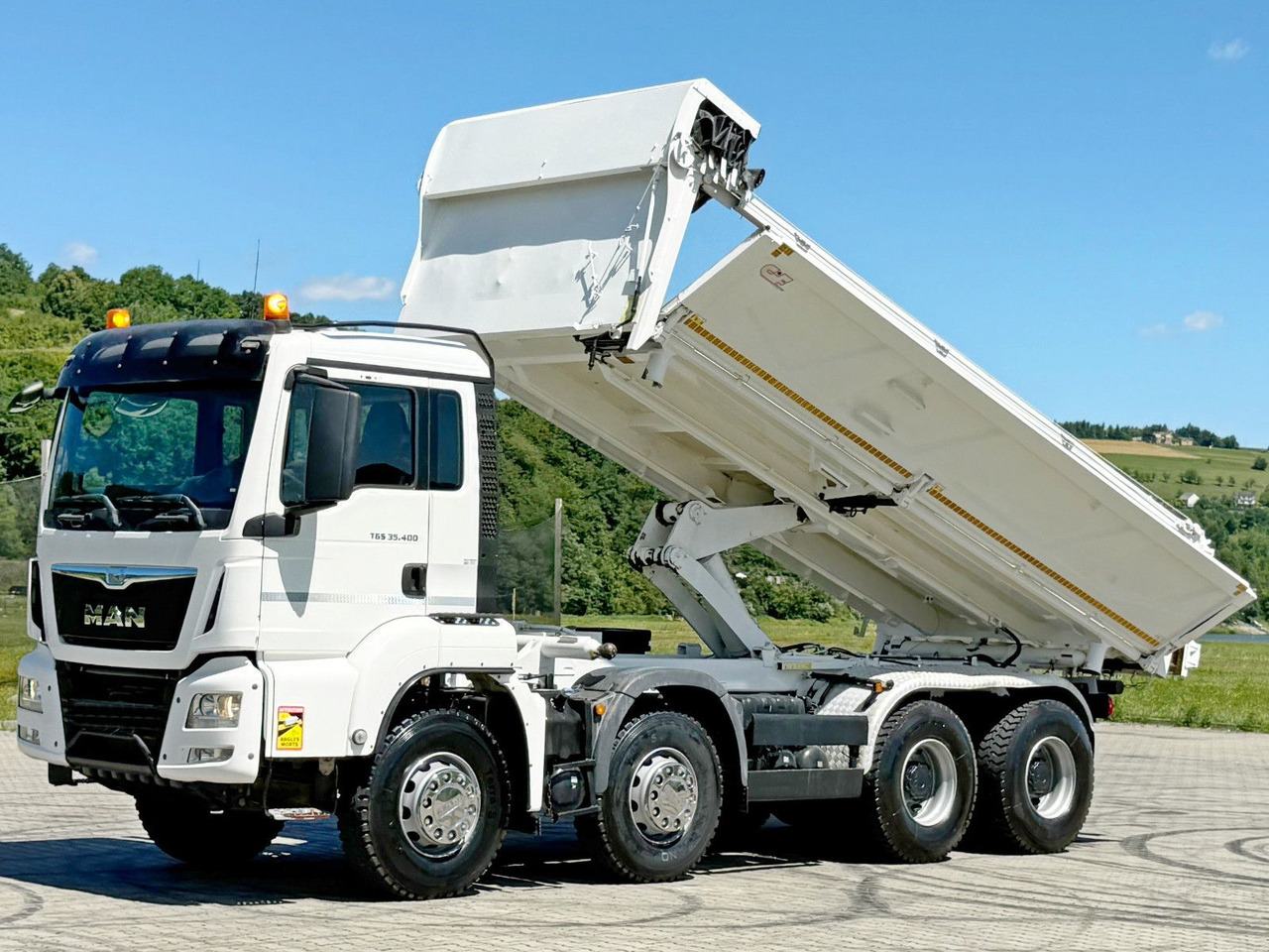 MAN TGS 35.400 KIPPER 6,00 m + BORDMATIC * 8x4 - Φορτηγό ανατρεπόμενο: φωτογραφία 3 MAN TGS 35.400 KIPPER 6,00 m + BORDMATIC * 8x4 - Φορτηγό ανατρεπόμενο: φωτογραφία 3